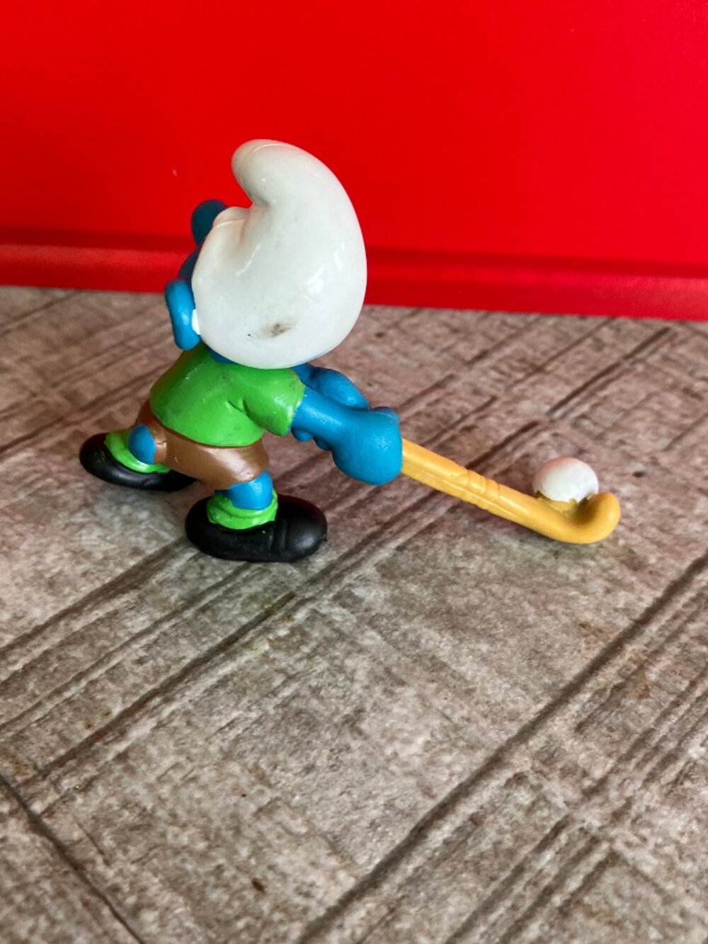 Vintage Smurf Figures 1975-1981 PEY0 Set of 5 - Picture 9 of 12